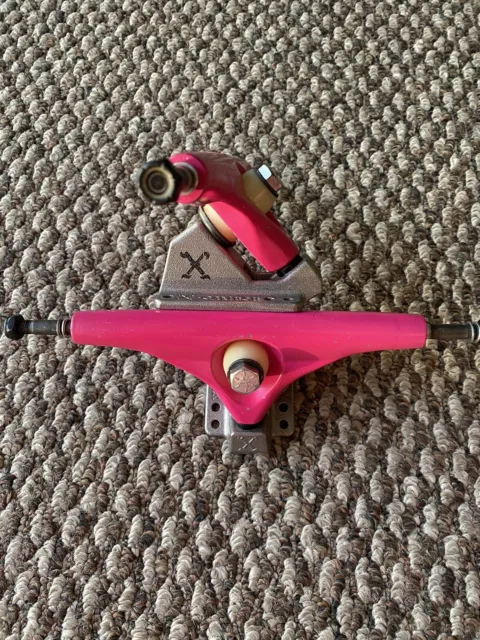 X Caliber Longboard Trucks RKP HOT PINK 180mm 50 Degrees Drop Through Or