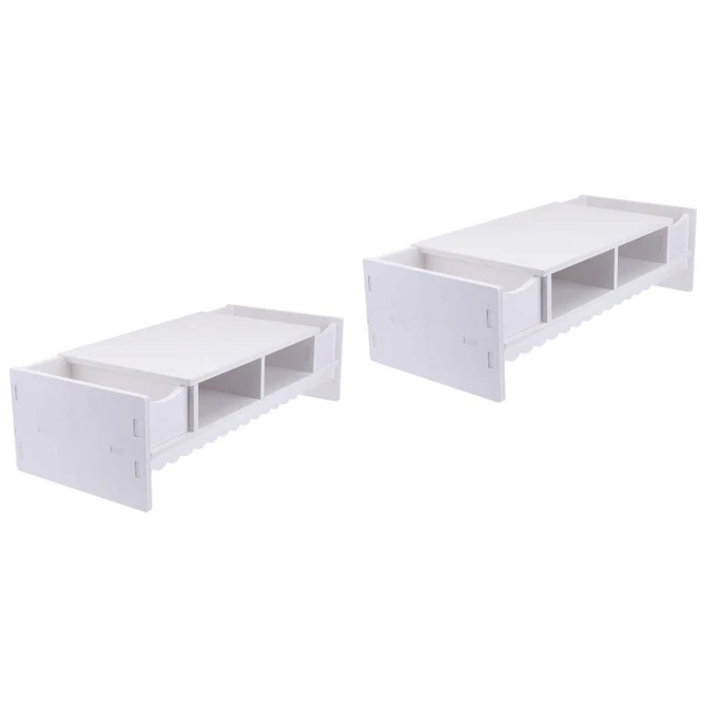 2 PCs Creative Monitor Shelf Multifunktion Display Riser Rack Creative Speicherh