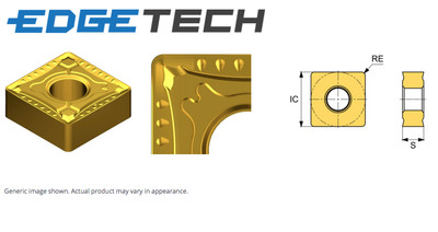 Tech 5 X CCMT060204-BF ET801 Ccmt Carbure Tournant Fentes Europa Outil Bord Tech 