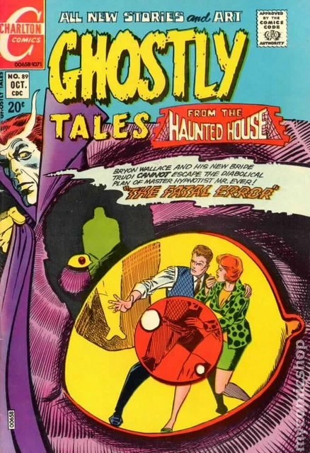 Ghostly Tales #89 VG 4.0 1971 Stock Image Low Grade