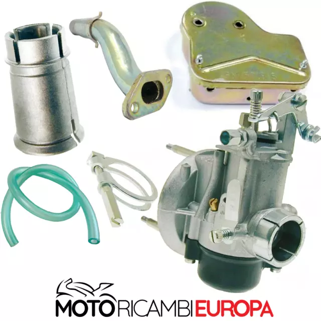 Kit Carburatore 19-19 Completo Dellorto Piaggio Vespa 50 Special / L N R Nuovo