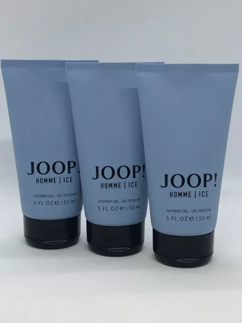 (66,64€/1L) Joop Homme Ice 3 X 150 ml DG Duschgel ShowerGel Shower Gel