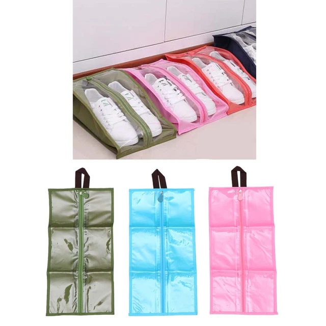 6 Stück Oxford Cloth Wasserdichte Schuhe Tasche Schuhe Staubbeutel Schuhe Tasche