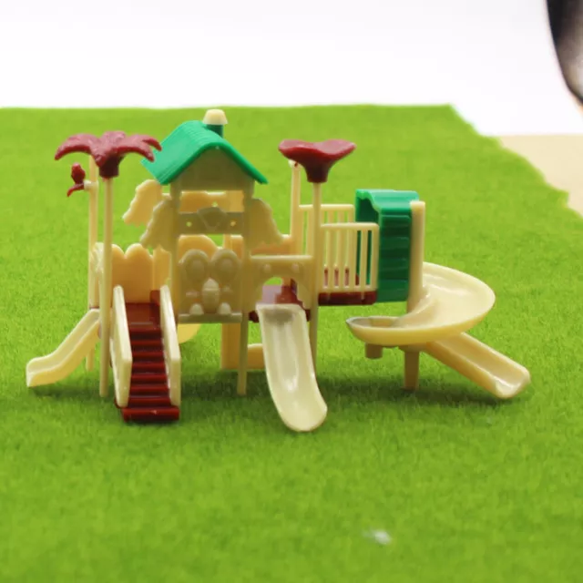 Building Sand Table Model Materials Community Fitness DIY Children's Slide Model