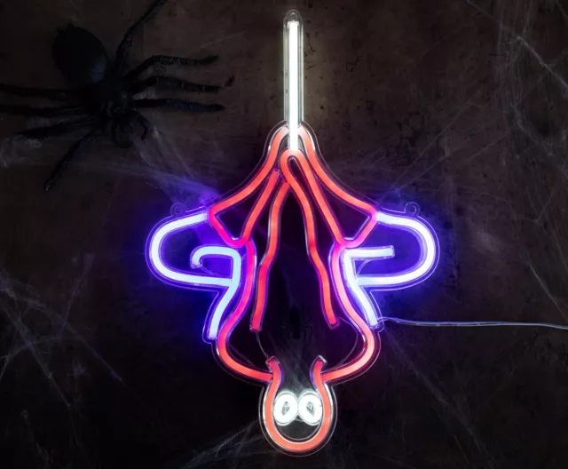 Marvel Spider-Man Suspendu LED Néon Lampe Murale Signe