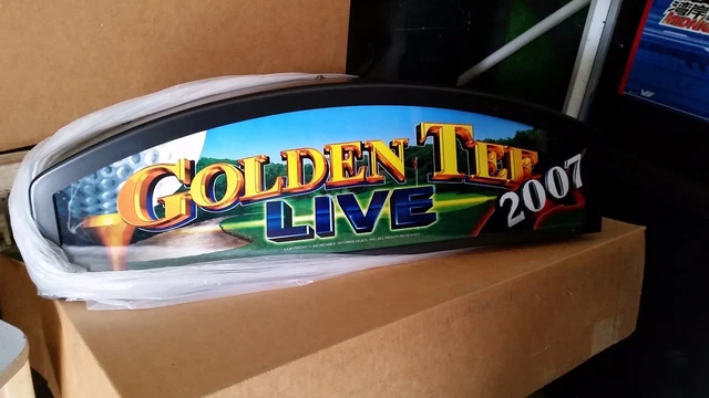Golden Tee Live 2007 Headliner Only Golden Tee Live 2007 Headliner Only