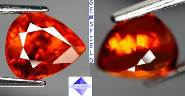TOP VVS ( IF ) - 2.92cts !! SPESSARTITE 100% NATURELLE de NAMIBIE ! poli AAA++ !