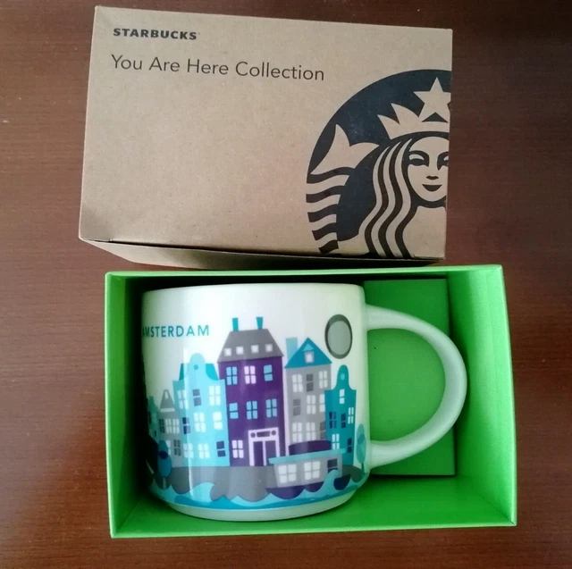 Starbucks You Are Here Mug Tasse 414ml 14oz Amsterdam  Niederlande