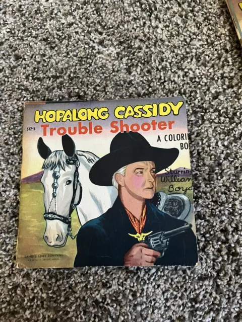 HOPALONG CASSIDY (Trouble Shooter) and (the Stampede) $8.00 - PicClick