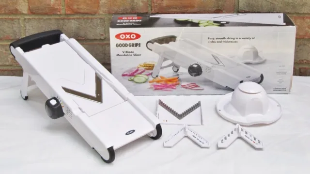 OXO Good Grips V-Blade Mandoline Slicer Model #1155700 New in Box - READ  REVIEWS