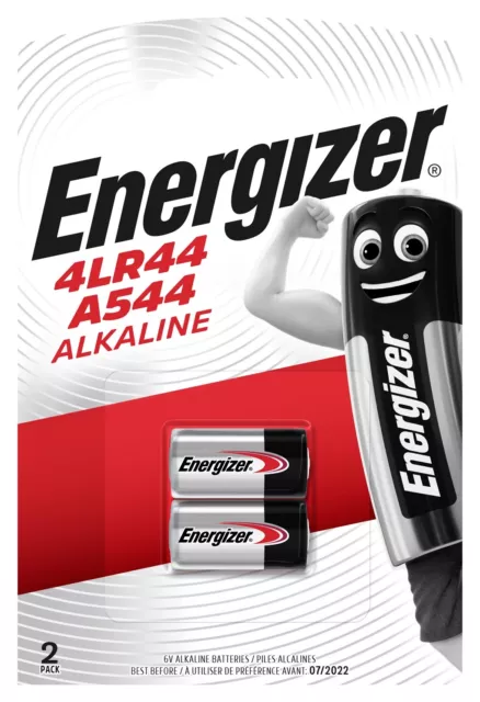 Batteria fotografica 20x Energizer A544 6V 4LR44 PX28A 4SR44 A544 V4034PX 10x 2 VPE