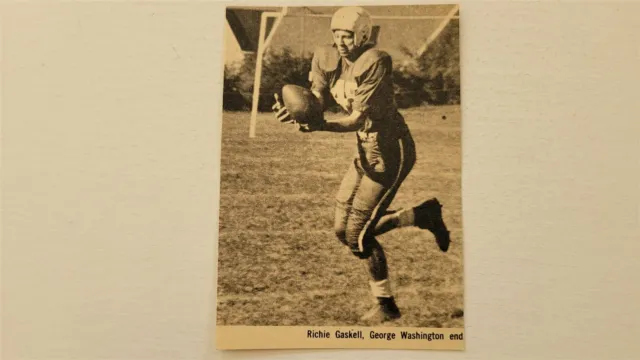 Richie Gaskell George Washington University 1954 Football SWYB Player Panel