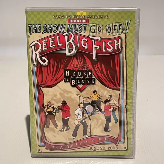 REEL BIG FISH - LIVE AT HOUSE OF BLUES - CONCERT DVD - 2003 - New And  Sealed $19.99 - PicClick AU