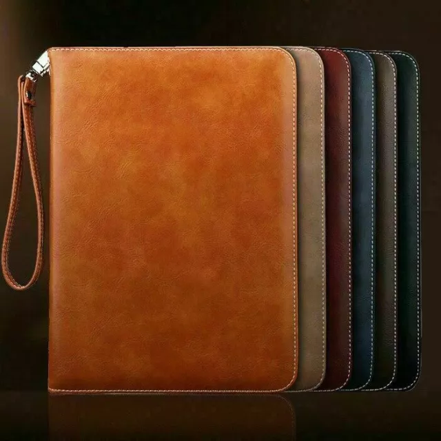 Leder Schutzhülle Tasche Flip Case Für iPad Air Pro 9,7",10,2", 10,5",10,9" Mini