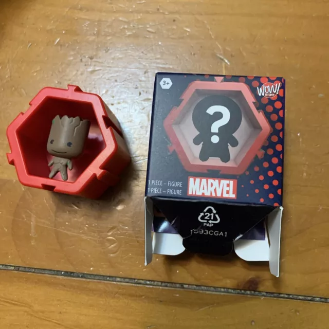 Marvel WOW Nano Pods Guardians of the Galaxy Groot New Open