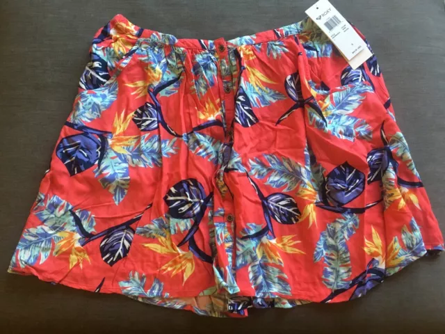 Nwt Womens Roxy Cosmia Skirt Size S Size Small 2 Pocket Skirt Juniors Floral