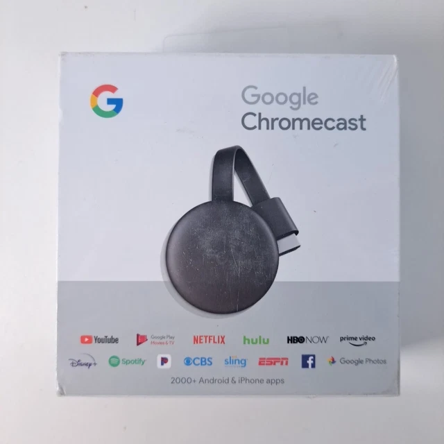 Google クロームキャスト 第3世代 NC2-6A5 GA00439-US Amazon.co.jp: Official Google Chromecast 3rd Gen 2K Charcoal