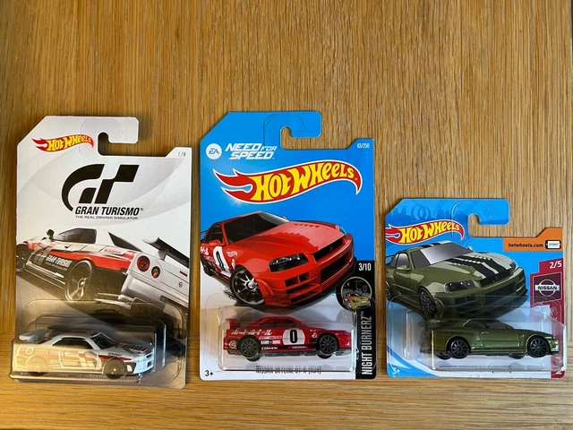 Gtr Hot Wheels Set