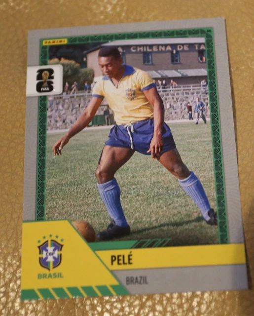 Carte Collector Pelé Coupe Du Monde 1970 Brésil-Italie 4-1 Rare Football