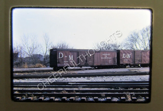 Original  '74 Kodachrome Slide DM 3467 Detroit Mackinac 50' Round Roof      38S8