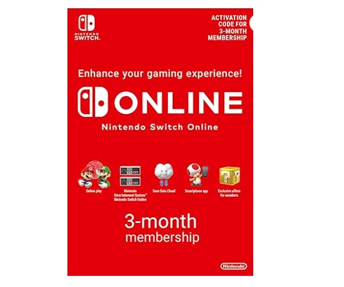 Nintendo Switch Online Membership - 3 Months | Switch Download Code