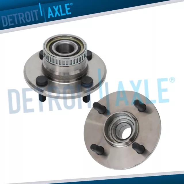 Rear Left and Right Wheel Bearing and Hubs Assembly for 1995 Dodge Plymouth Neon