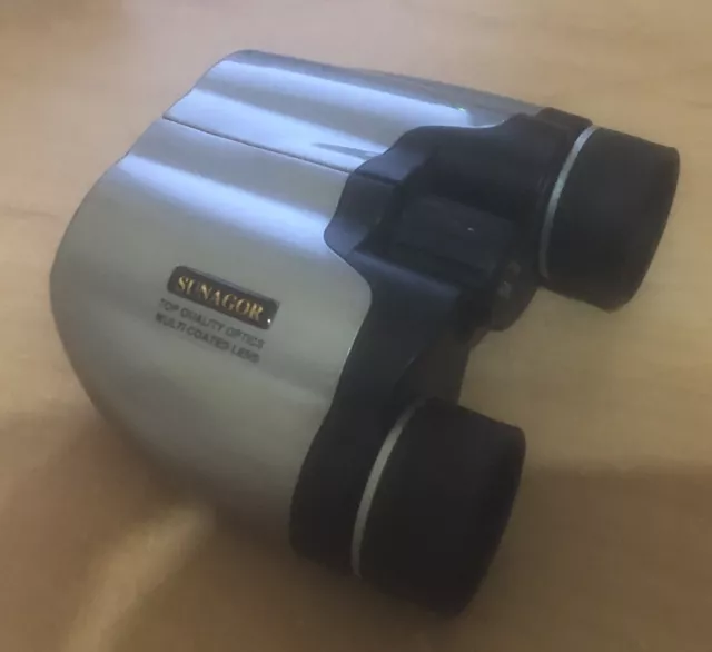 BRAND NEW SUNAGOR Mini Pocket Binoculars 18x21 Feather Weight
