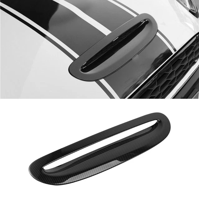 Cubierta de entrada de corriente de fibra de carbón para coche F8Y3