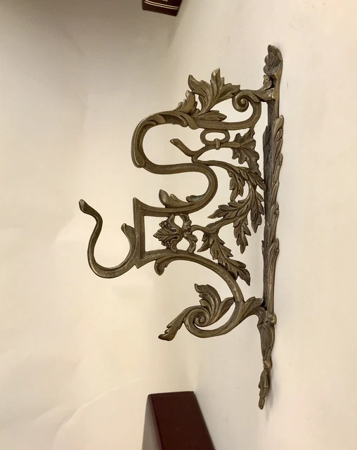 cast brass antique hardware wall hook hanger wall lamp