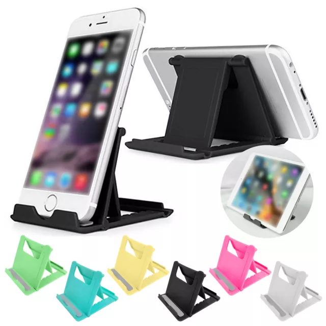 Adjustable Folding Mobile Phone Stand Holder Portable Compact Universal