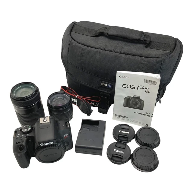 CANON EOS Kiss X6i Double Zoom Kit w/ 1435 Shots 871752 $470.72