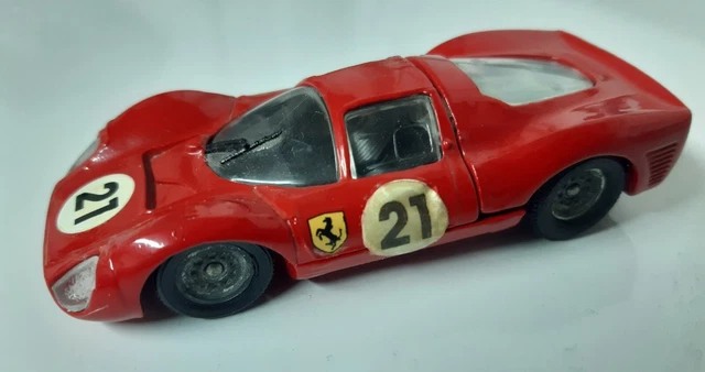 FERRARI 330 P3 SPIDER #27 24H LE MANS 1966 1/18 BBR GINTHER-RODRIGUEZ #17 of 20