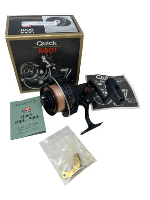 Vintage…Dam Quick 5001 High Speed Spinning Reel W.germany