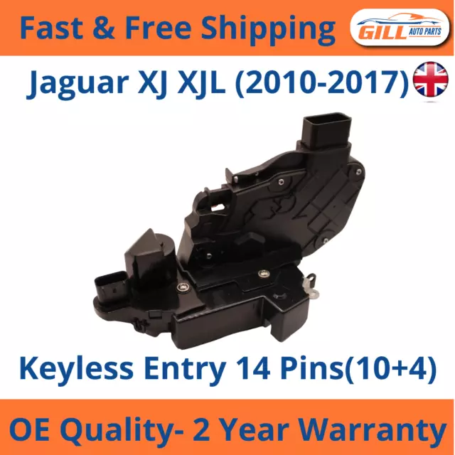 Rear Right Door Lock Actuator Mechanism For Jaguar XJ XJL Keyless Entry 2010-17