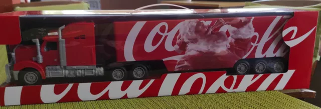 camion Coca-Cola telecomandato truck originale Nuovo Pile Incluse Treno Trenino