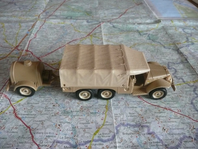 Miniature Dodge 4x4 Bâché Militaire BC290 Ministar 1:50 – Excellente état, Boîte D'origine