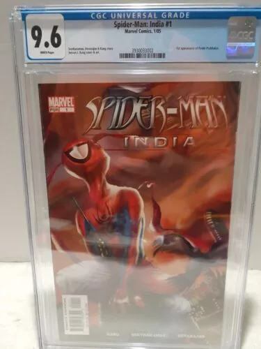 Spider-Man: India #1 CGC 9.6 1st Appearance Pavitr Prabhakar Comic Book