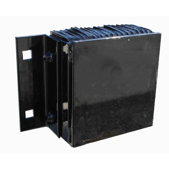 Durable Corporation Steel Face One Sided Plate Laminated Dock Bumper., 3.25 in
