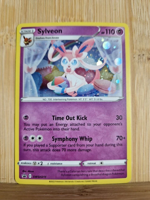 Pokémon TCG Sylveon SWSH Black Star Promos SWSH211 Holo Promo