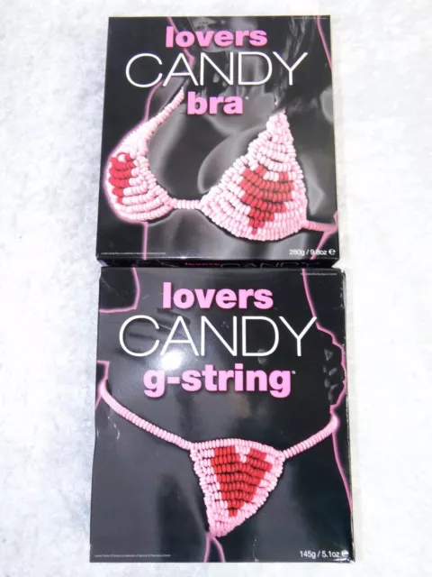 SEXY EDIBLE CANDY Underwear Sweets Thong, Bra, Tassels, Hen Stag Adult Fun  Gift £7.99 - PicClick UK