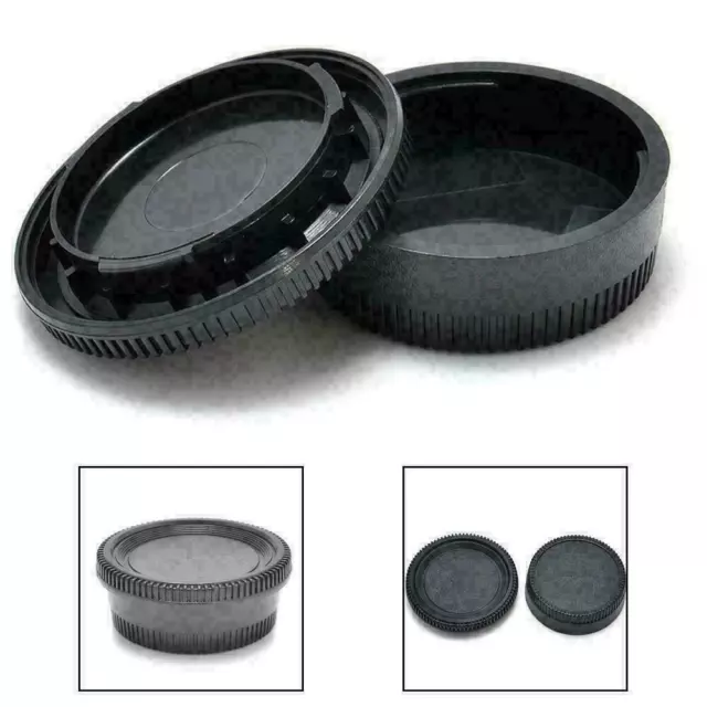 Rear Lens + Body Front Cap Cover For All Nikon and K4X1 CL DSLR T1Y5 SLR S2O0
