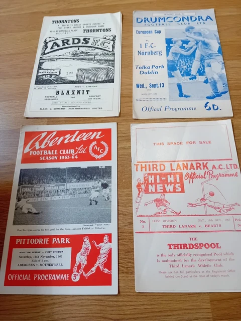 BULK LOT 1950S To 1960s Football Programmes (143 in total) £200.00 ...
