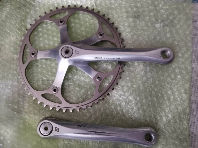 RARE SUNTOUR SUPERBE Pro NJS Crankset 167.5 48T Fixed Gear Keirin