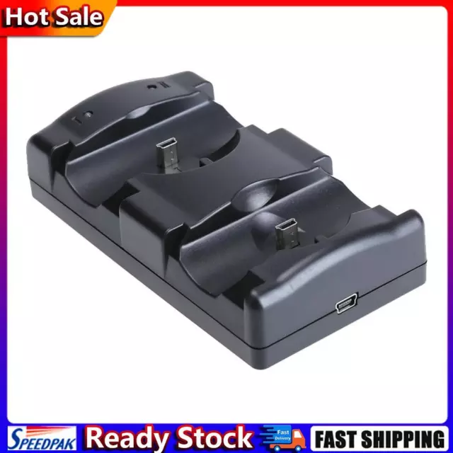 Charger Dock Dual Charging Stand for PS3/PS3 Move Wireless Controller Hot