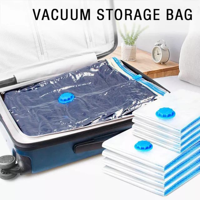 Vacuum Storage Bags Clothes Sealer Bags Space Saver Storage Seal Compressing AU 3