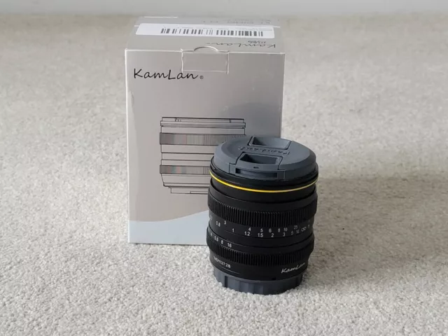 kamlan 50mm F 1.1 sony E mount APSC