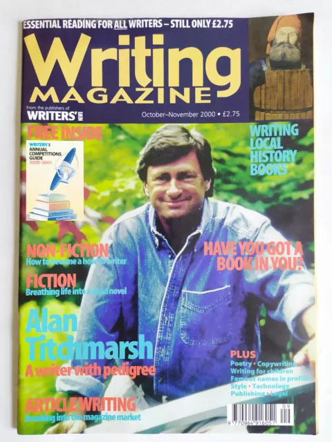Writing Magazine October / November 2000