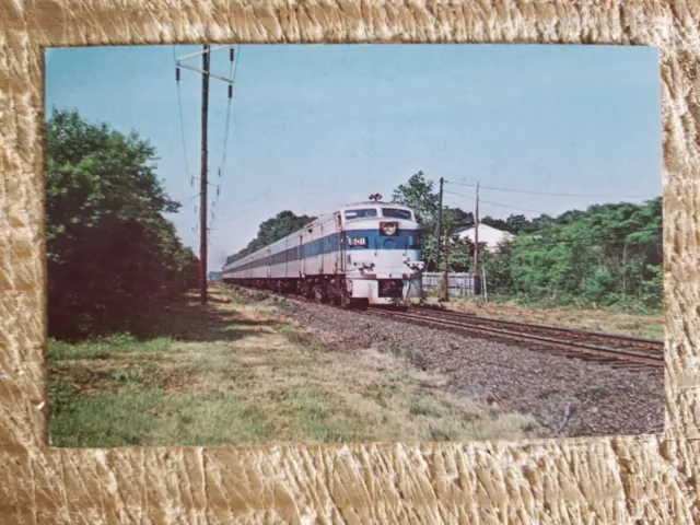 Long Island 601 At St James,Ny,1971.Vtg Railroad Postcard*P50