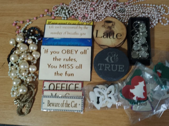 Job lot craft items, New/Used