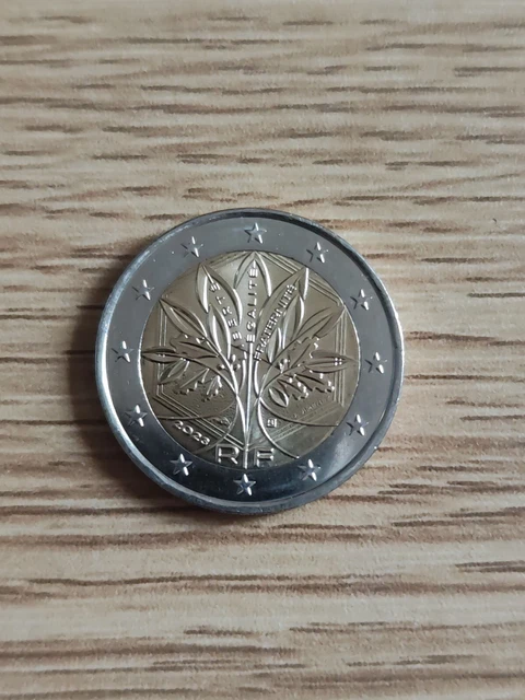 Pièce 2 Euros France 1999. Très Rare. Arbre De Vie Fautée